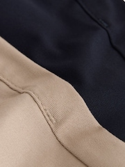 Azul marino/piedra - Ajuste ceñido - Pantalones cortos chinos elásticos 2 Pack - Imagen 12 de 12