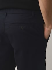 Azul marino/piedra - Ajuste ceñido - Pantalones cortos chinos elásticos 2 Pack - Imagen 6 de 12