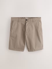 Black/Blue/Mushroom/Bone - 修身剪裁 - 彈力卡其短褲4件組 - 圖片 7/13