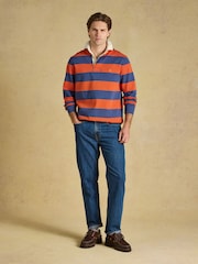 Joules Blue Denim Straight Fit Jeans - Image 3 of 6