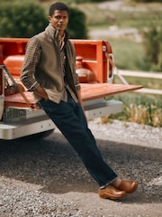 Joules Denim Dark Blue Straight Fit Jeans - Image 1 of 7