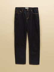 Joules Denim Dark Blue Straight Fit Jeans - Image 7 of 7