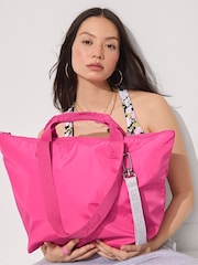 Victoria's Secret Pink Pink Twirl Nylon Tote - Image 1 of 4