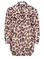 YOURS LONDON Curve Natural Floral Boyfriend Shirt - Image 5 of 5
