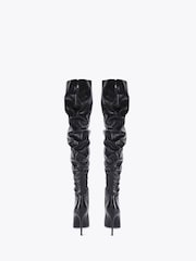 Carvela Black Eterno Slouch Otk Boots - Image 3 of 4