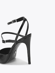 Carvela Black Eterno Strappy Court Shoes - Image 3 of 4
