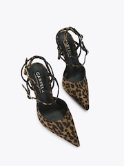 Carvela Black Eterno Strappy Court Shoes - Image 2 of 4