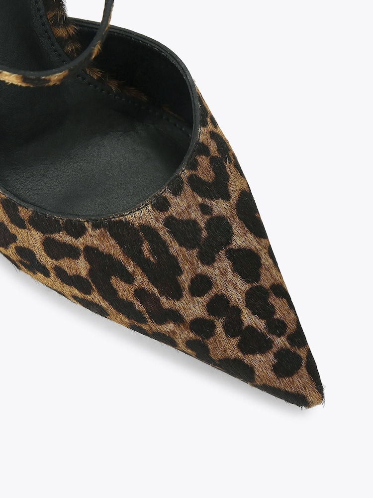 Carvela Black Eterno Strappy Court Shoes - Image 4 of 4