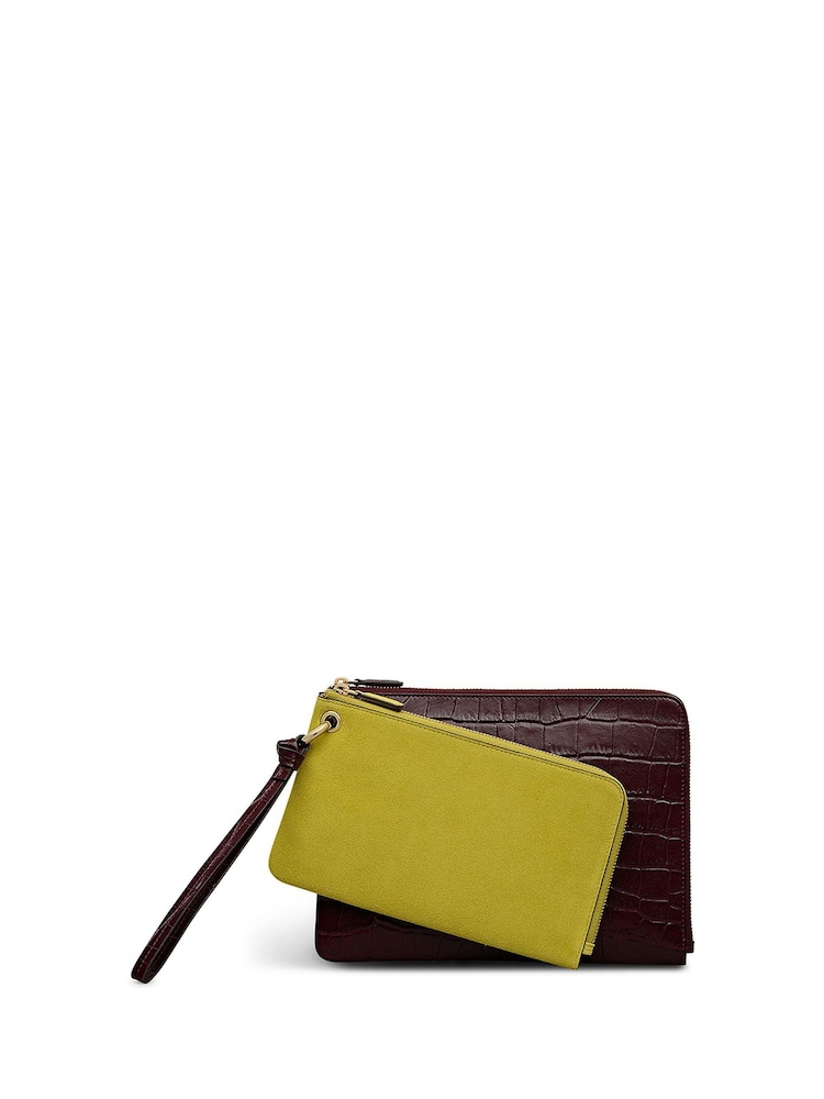 Radley Red Elms Crescent Multi-Compartment Pouch - Image 1 of 5 Radley Red Elms Crescent Multi-Compartment Pouch - Image 1 of 5