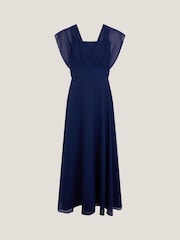 Monsoon Blue Maddison Multiway Chiffon Dress - Image 2 of 4