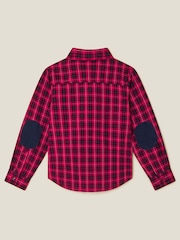 Monsoon Red Tartan Shirt with Bow Tie - Image 1 of 4