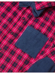 Monsoon Red Tartan Shirt with Bow Tie - Image 3 of 4