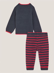 Monsoon Newborn London Bear Jumper & Joggers Set - Bild 1 von 2