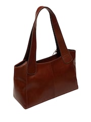 Conkca 'Lilou' Leather Brown Handbag - Image 5 of 9