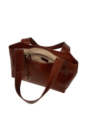 Conkca 'Lilou' Leather Brown Handbag - Image 8 of 9