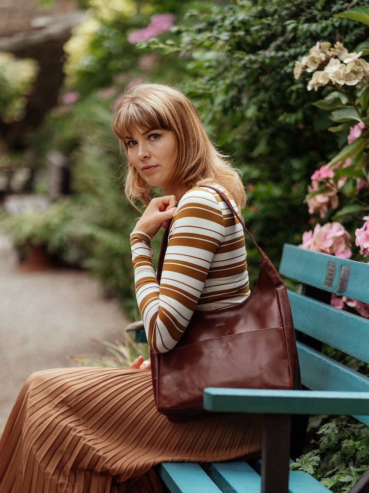 Conkca Kyra Leather Tote Bag - Image 1 of 3 Conkca Kyra Leather Tote Bag - Image 1 of 3