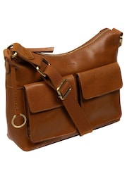 Conkca 'Odessa' Leather Cross Body Brown Bag - Imagen 5 de 8