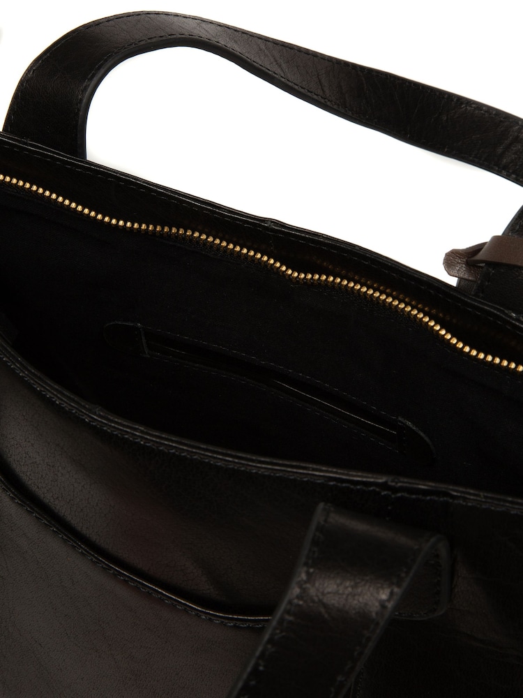 Conkca 'Minella' Leather Tote Bag - Image 6 of 6 Conkca 'Minella' Leather Tote Bag - Image 6 of 6