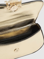 River Island Gold Snake Detail Tote Bag - Image 5 of 6