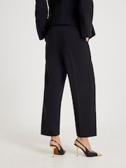 River Island Black Straight Leg Tailored Trousers - Image 5 of 6