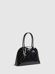 River Island Black Large Embossed Tote Bag - Image 3 of 5