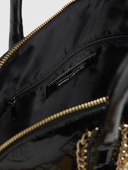 River Island Black Large Embossed Tote Bag - Image 4 of 5