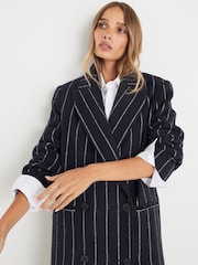River Island Pinstripe Coat - Bild 4 von 4