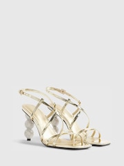 River Island Disco Ball Heeled Sandals - Imagen 5 de 6