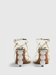 River Island Disco Ball Heeled Sandals - Imagen 6 de 6