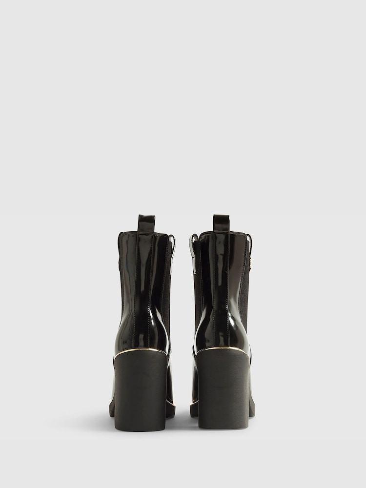 River Island Black Heeled Chelsea Boots - Image 2 of 5