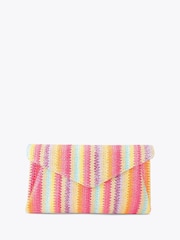 Carvela Pink Carvela Pink Megan Envelope Clutch Bag - Image 1 of 4