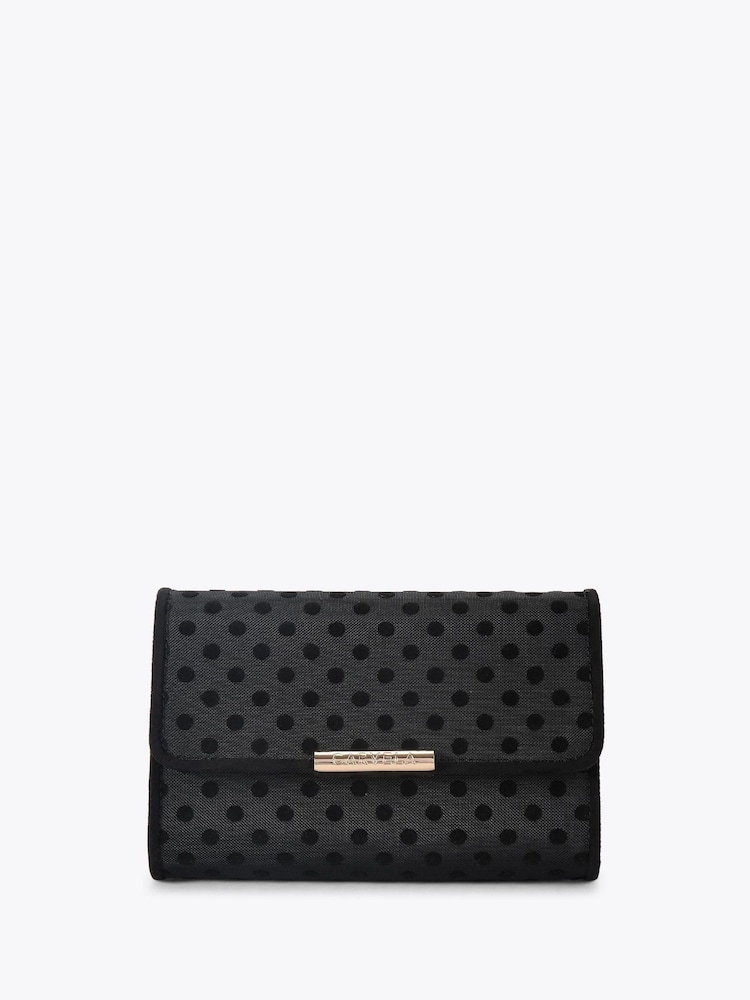 Carvela Black Gala Clutch 2 Bag - Image 1 of 4 Carvela Black Gala Clutch 2 Bag - Image 1 of 4