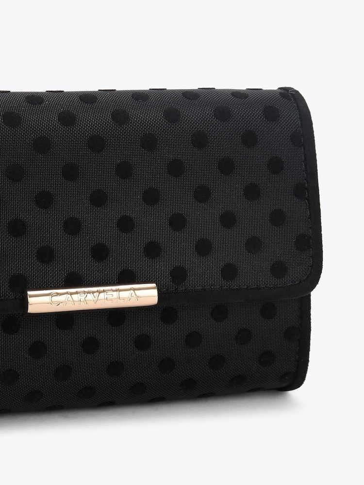 Carvela Black Gala Clutch 2 Bag - Image 4 of 4 Carvela Black Gala Clutch 2 Bag - Image 4 of 4