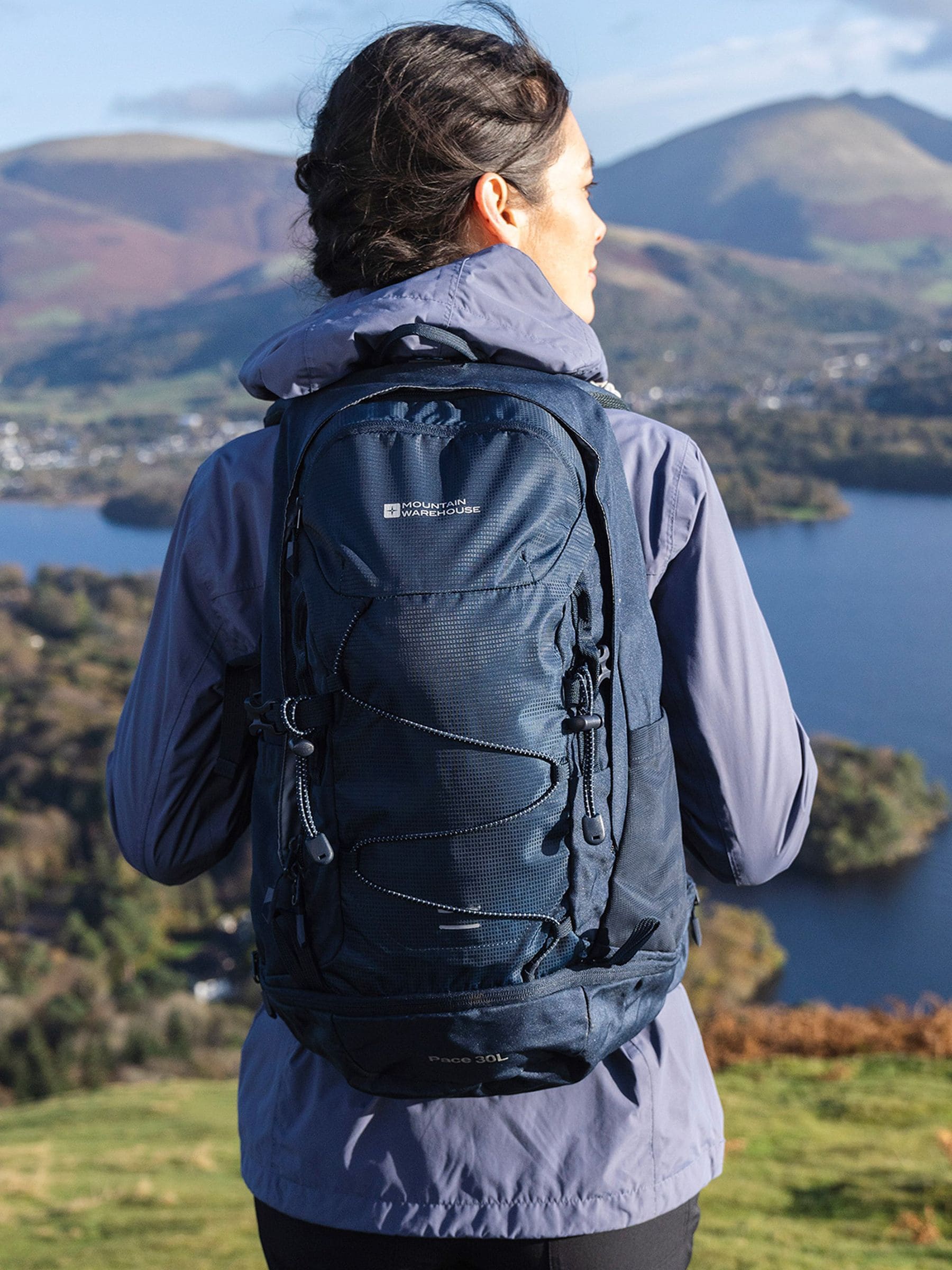 Buy Mountain Warehouse Blue Pace Rucksack from Next USA