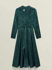 Hobbs Green Meadow Dress - Image 4 of 4