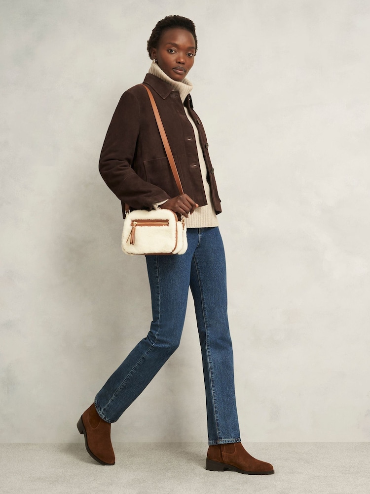 Hobbs Brown Georgie Ankle Boots - Image 2 of 2 Hobbs Brown Georgie Ankle Boots - Image 2 of 2