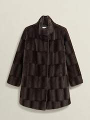 Hobbs Brown Petite Rosanne Coat - Image 4 of 4