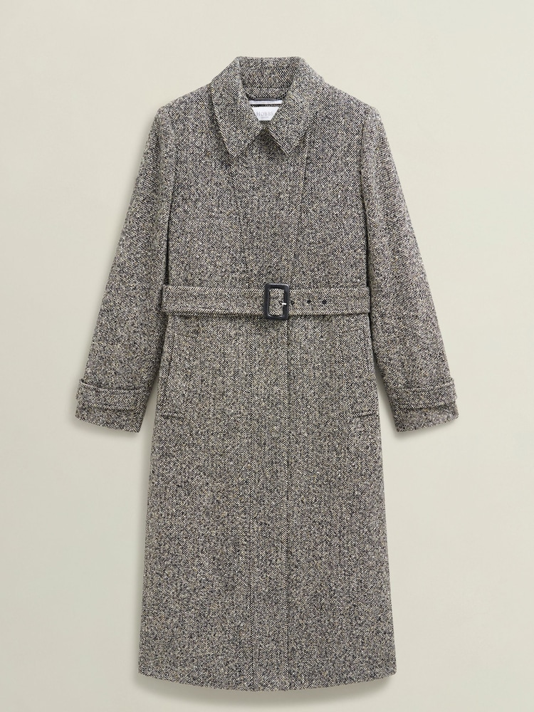 Hobbs Black Wendy Coat - Image 4 of 4 Hobbs Black Wendy Coat - Image 4 of 4