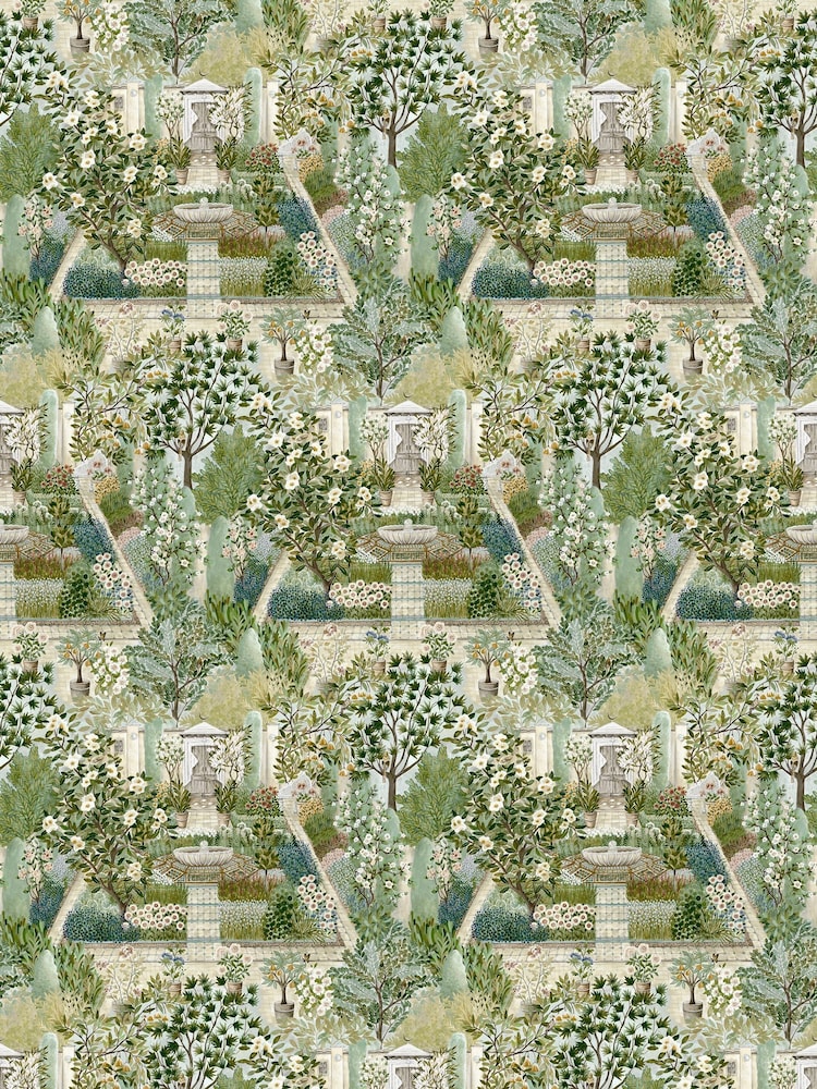 Sanderson Paradise Highgrove Wallpaper 10M Carpet Garden - Image 1 of 1 Sanderson Paradise Highgrove Wallpaper 10M Carpet Garden - Image 1 of 1