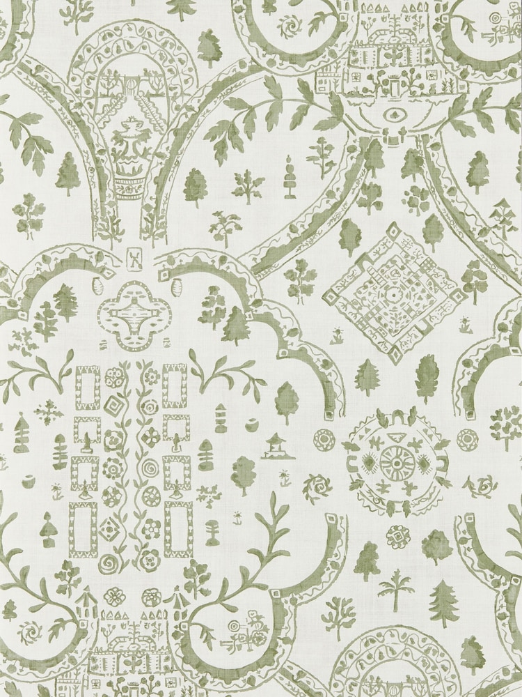 Sanderson Thyme Highgrove Wallpaper 10M Thyme Walk - Image 1 of 1