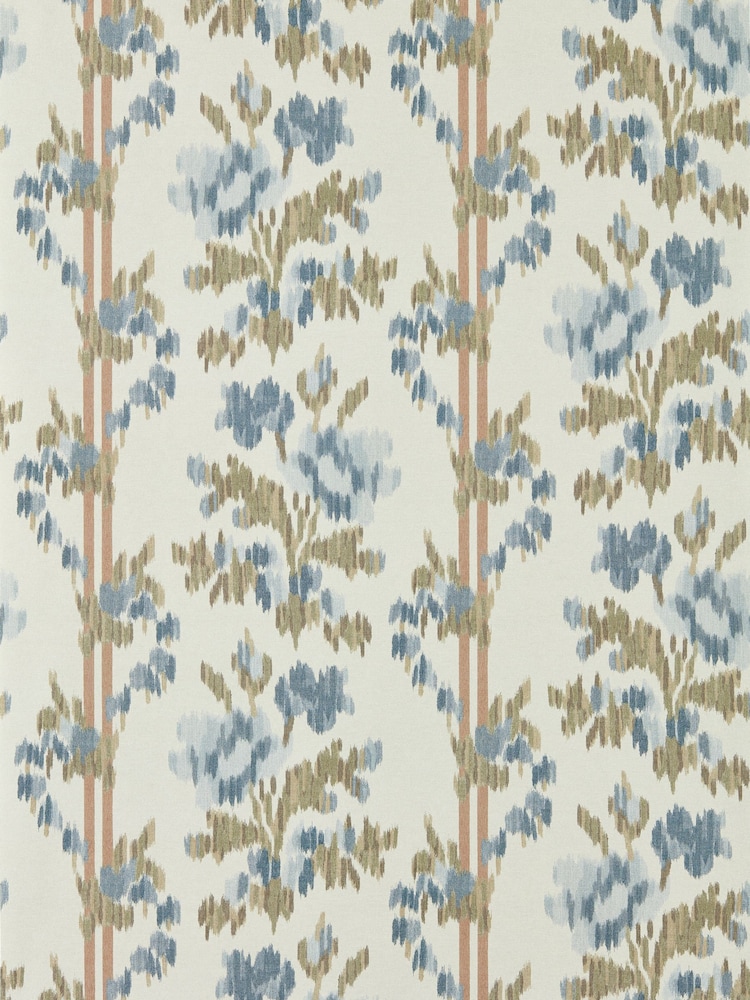 Sanderson Ether Blues Highgrove Wallpaper 10M Apothecary Rose - Image 1 of 1