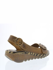 Fly London Brown Tram 723Fly Sandals - Image 4 of 4