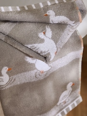 Grey Swimming Duck Towel - Image 2 of 3