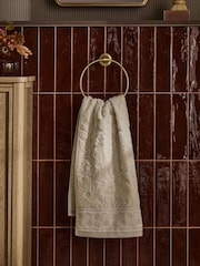 Natural Country Floral Towel - Image 2 of 4