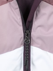 Mountain Warehouse Purple Cascade Womens Water Resistant Padded Ski Jacket - Image 6 of 7