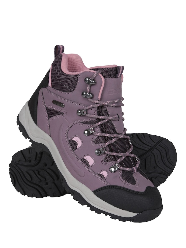 Mountain Warehouse Dusky Purple Adventurer Womens Waterproof Walking Boots - Image 1 of 7 Mountain Warehouse Dusky Purple Adventurer Womens Waterproof Walking Boots - Image 1 of 7