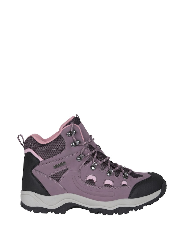 Mountain Warehouse Dusky Purple Adventurer Womens Waterproof Walking Boots - Image 2 of 7 Mountain Warehouse Dusky Purple Adventurer Womens Waterproof Walking Boots - Image 2 of 7