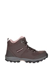 Mountain Warehouse Brown Mcleod Womens Wide Fit Walking Boots - Image 1 of 7