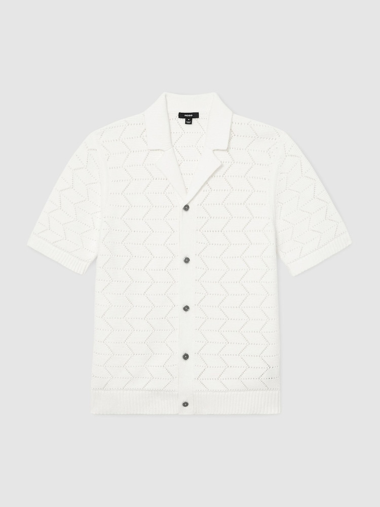 Reiss White Dalkeith Shirt - Image 2 of 6