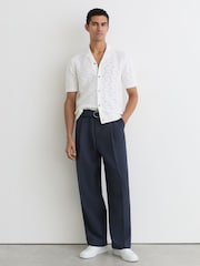 Reiss White Dalkeith Shirt - Image 4 of 6